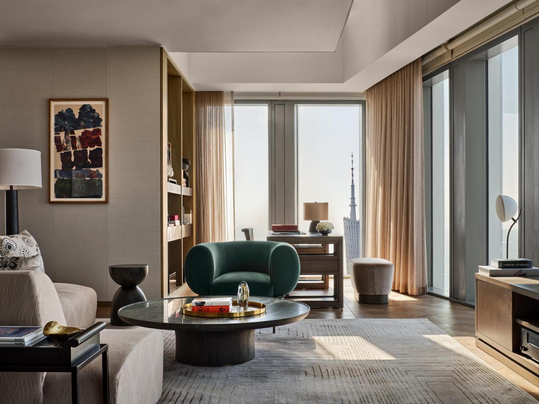 Rosewood Guangzhou, Enjoy Free Shuttle Bus Service Between The Hotel And The Canton Fair Complex During The Canton Fair מראה חיצוני תמונה